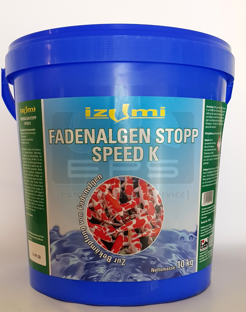 IZUMI Fadenalgen Stopp Speed K Fadenalgenvernichter Anti Algen Mittel 2,5-10kg 