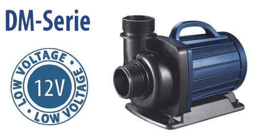 Teichpumpe AF DM-6500 LV 12V - 50W