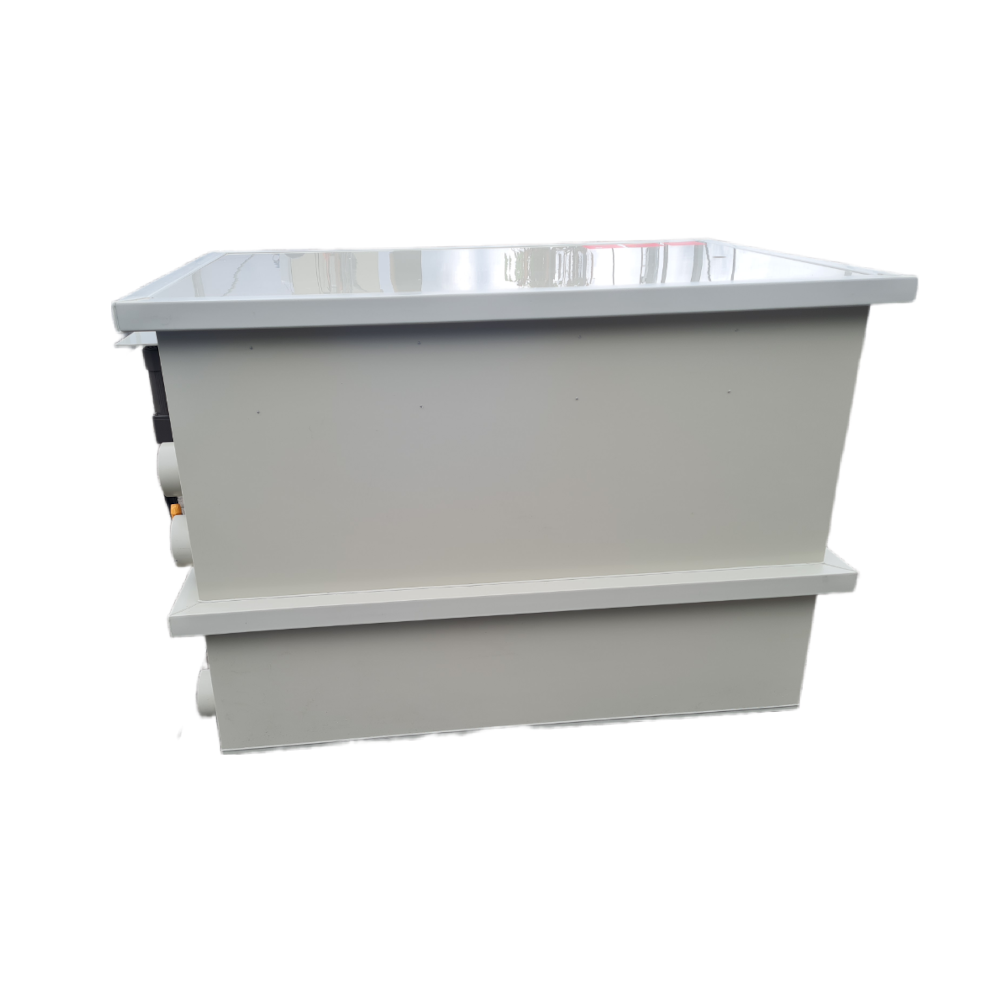 EPS Trommelfilter PP150  incl. Doppeltrommel, Steuerung, Spülrinne mit Rinnenspülung und interner Spülpumpe