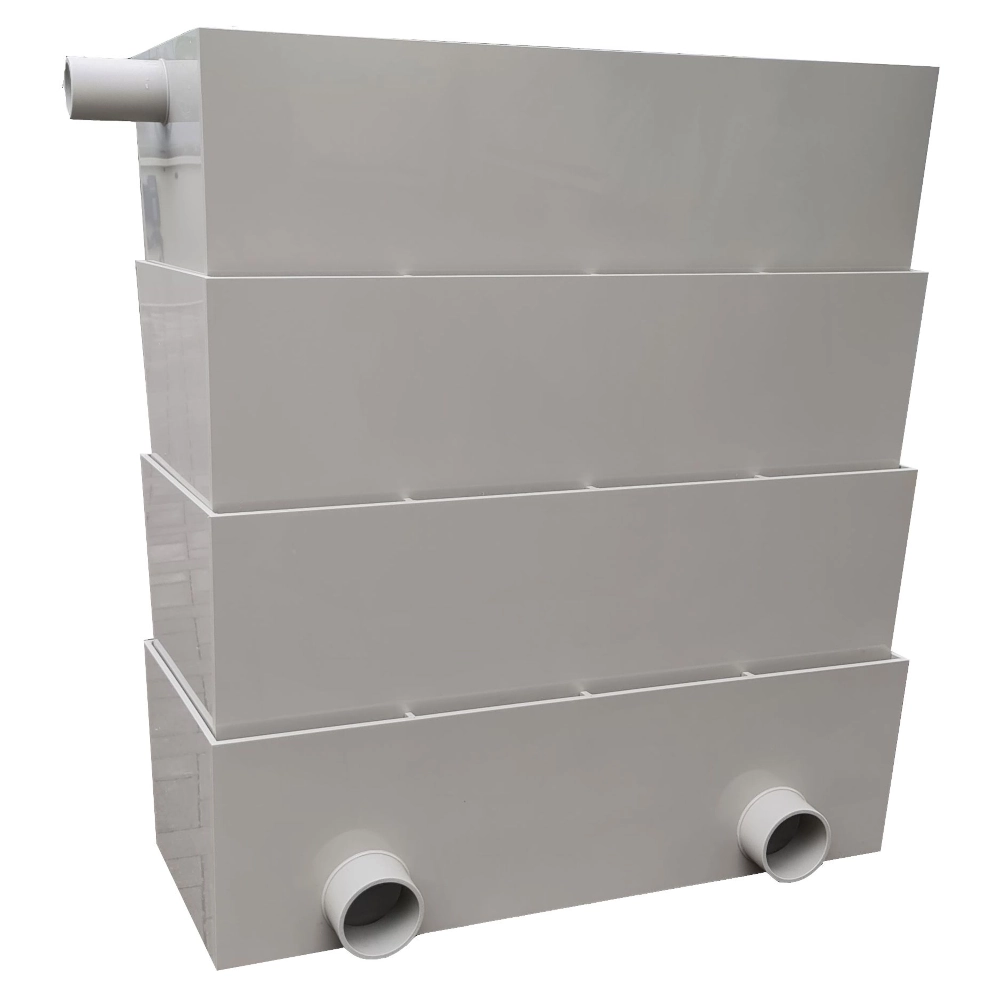 Trickle filter RF100 - 4pcs. with 2 x 110 mm outlet