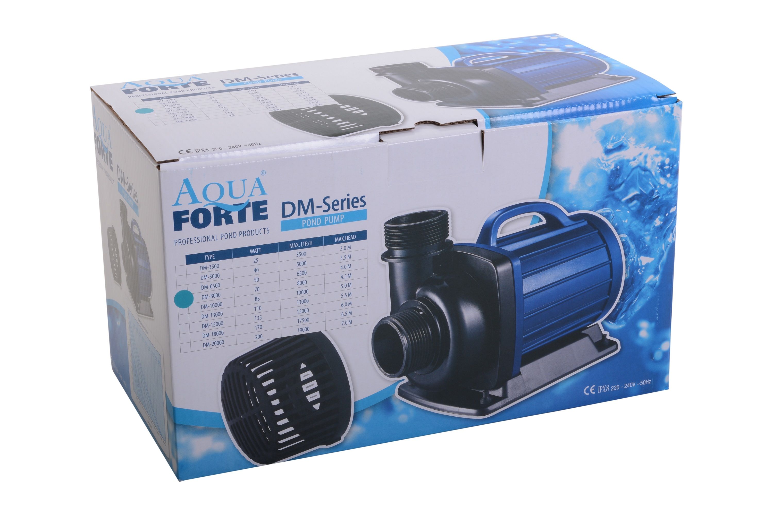 Aquaforte DM-6500 Teichpumpe 50 W