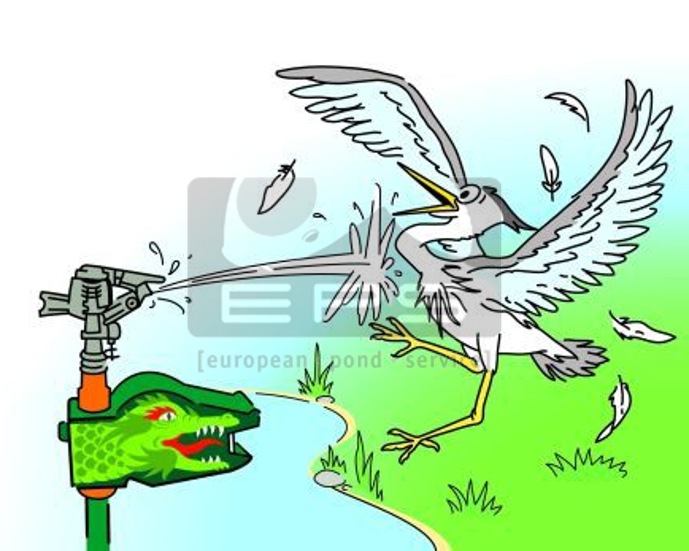 Dog, cat and heron deterrent (HuKaRe)