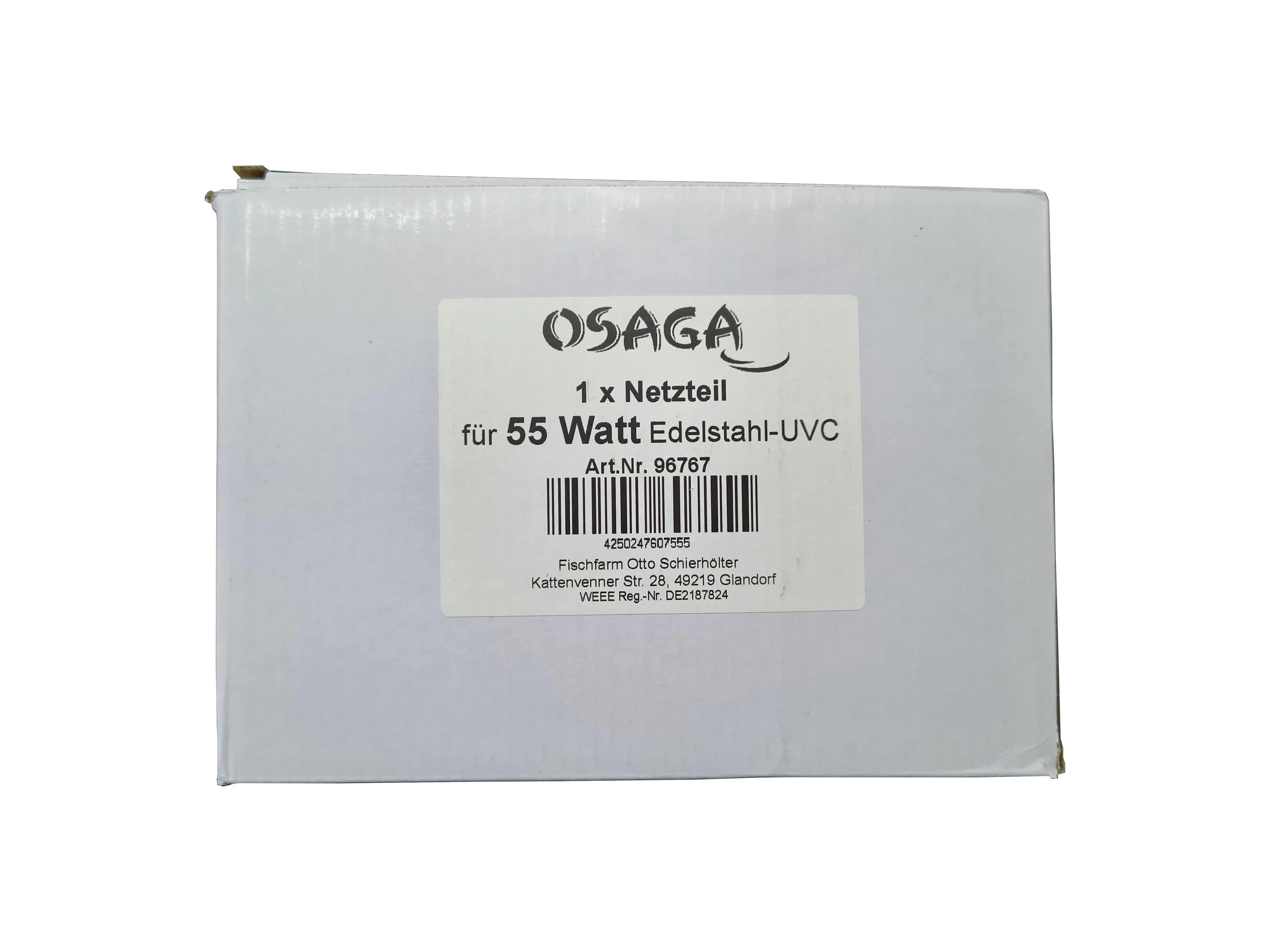 OSAGA Vorschaltgerät UVC-55 für 55 Watt Teichklärer  (neue Version)