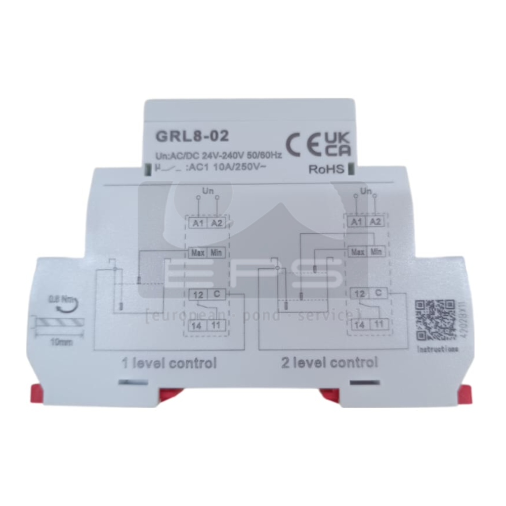 Relais GRL8-02 (2 Stück/Steuerung)