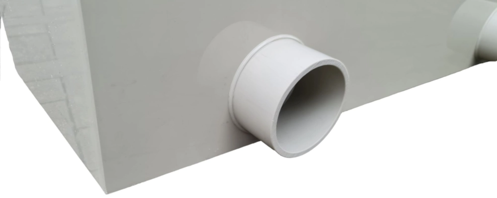 Trickle filter RF100 - 4pcs. with 2 x 110 mm outlet