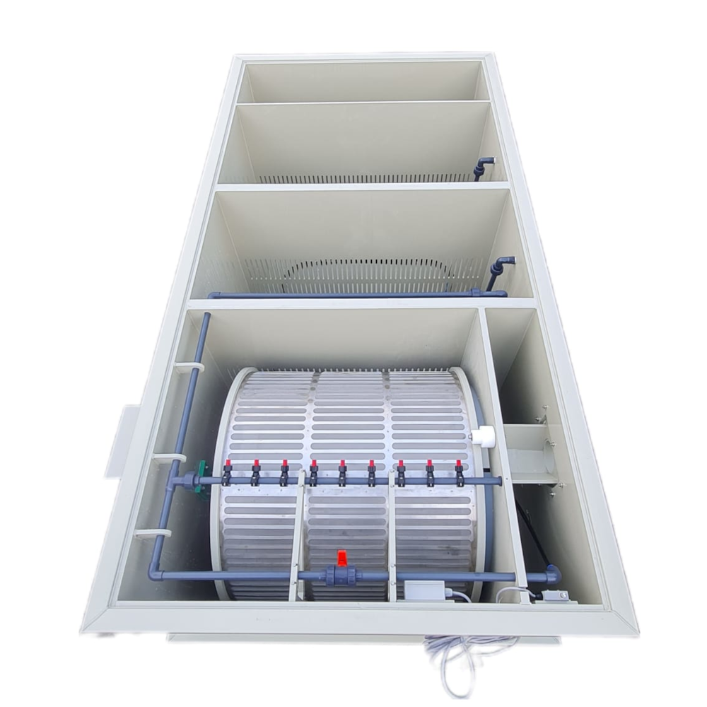 EPS Combi Drum Filter CF100 with integrated biochamber + pump chamber