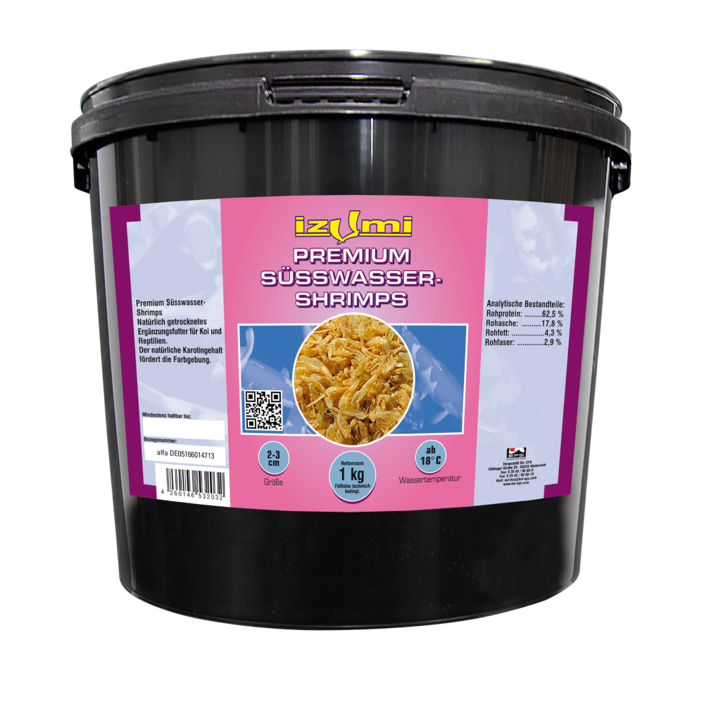 Izumi Premium Freshwater Shrimps 2 - 3 cm 1 kg