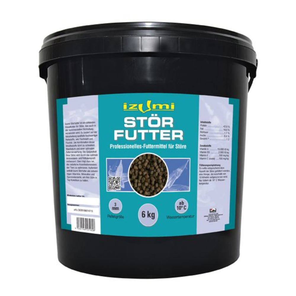 Izumi Sturgeon Food 3 mm 6 kg