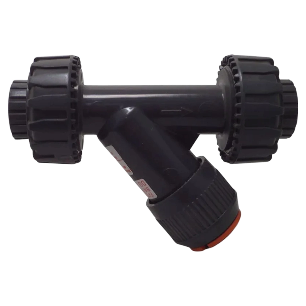 PVC Schrägsitz-Rückschlagventil 45° in 50 mm