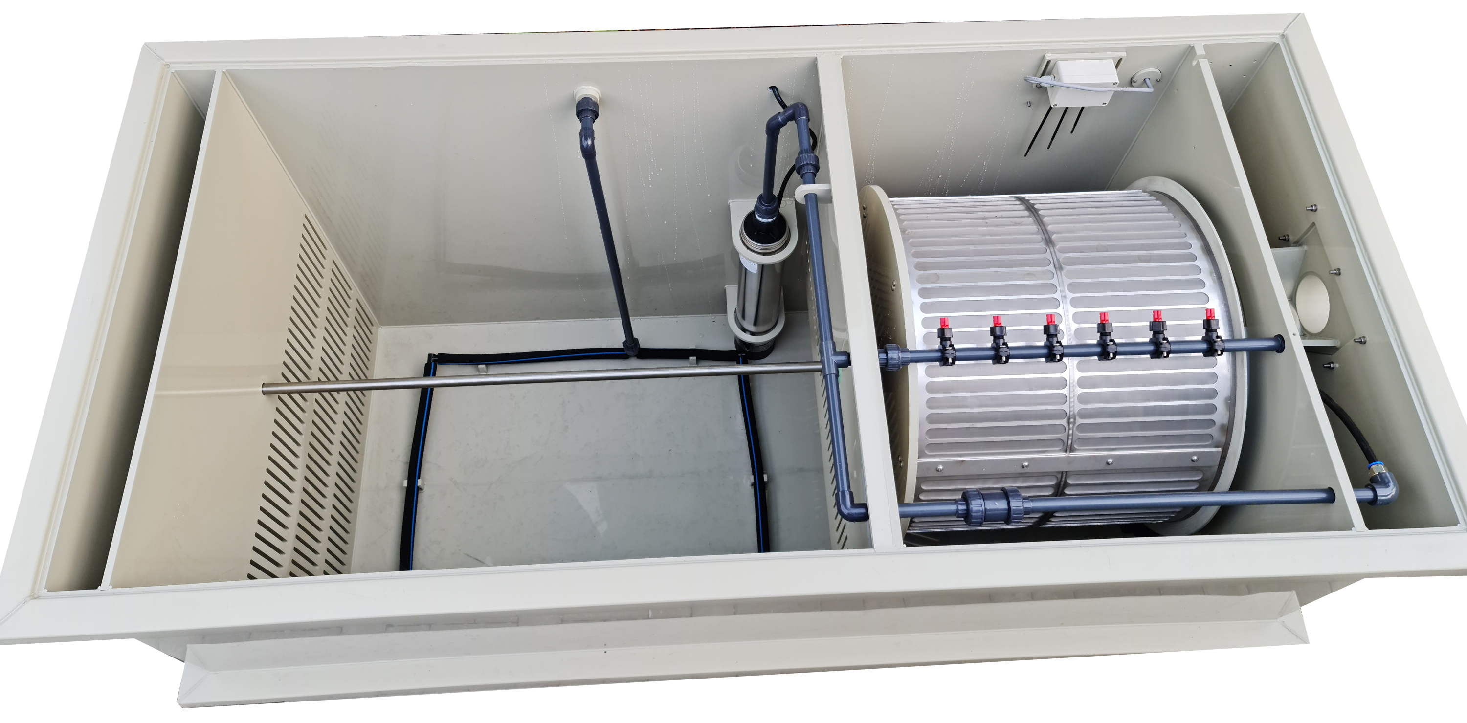 EPS CombiTrommelfilter CL65 mit integrierter Biokammer und eingebauter