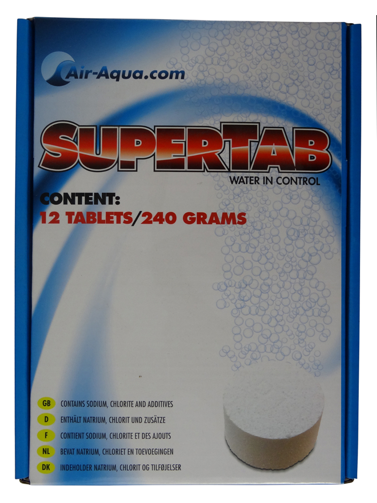 SuperTab Chlordioxid 12 Tabletten / 240 gr.