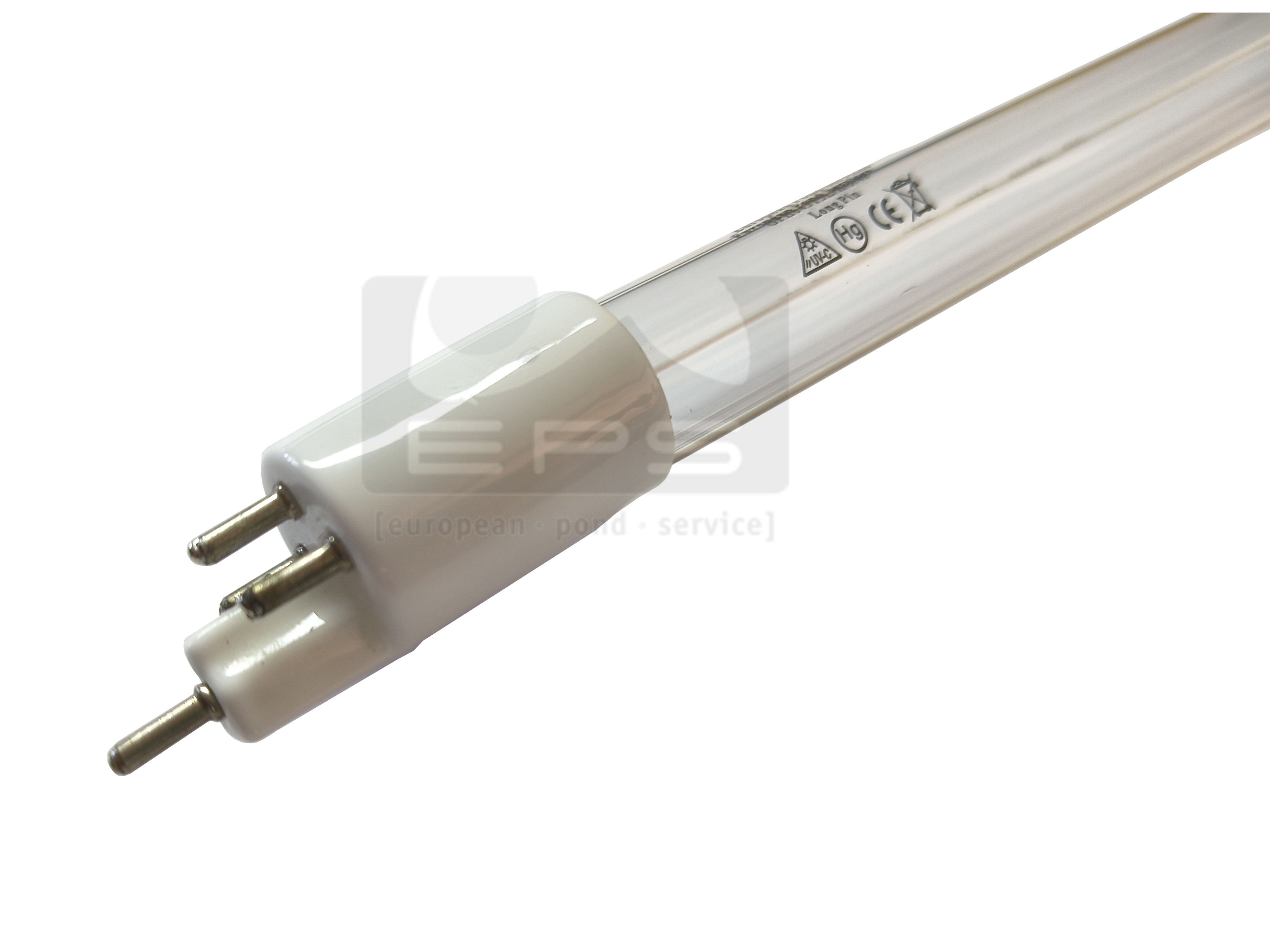 Ersatzlampe Tauch UVC 75 W T5 - weißer Sockel (long-pin) - 643 mm