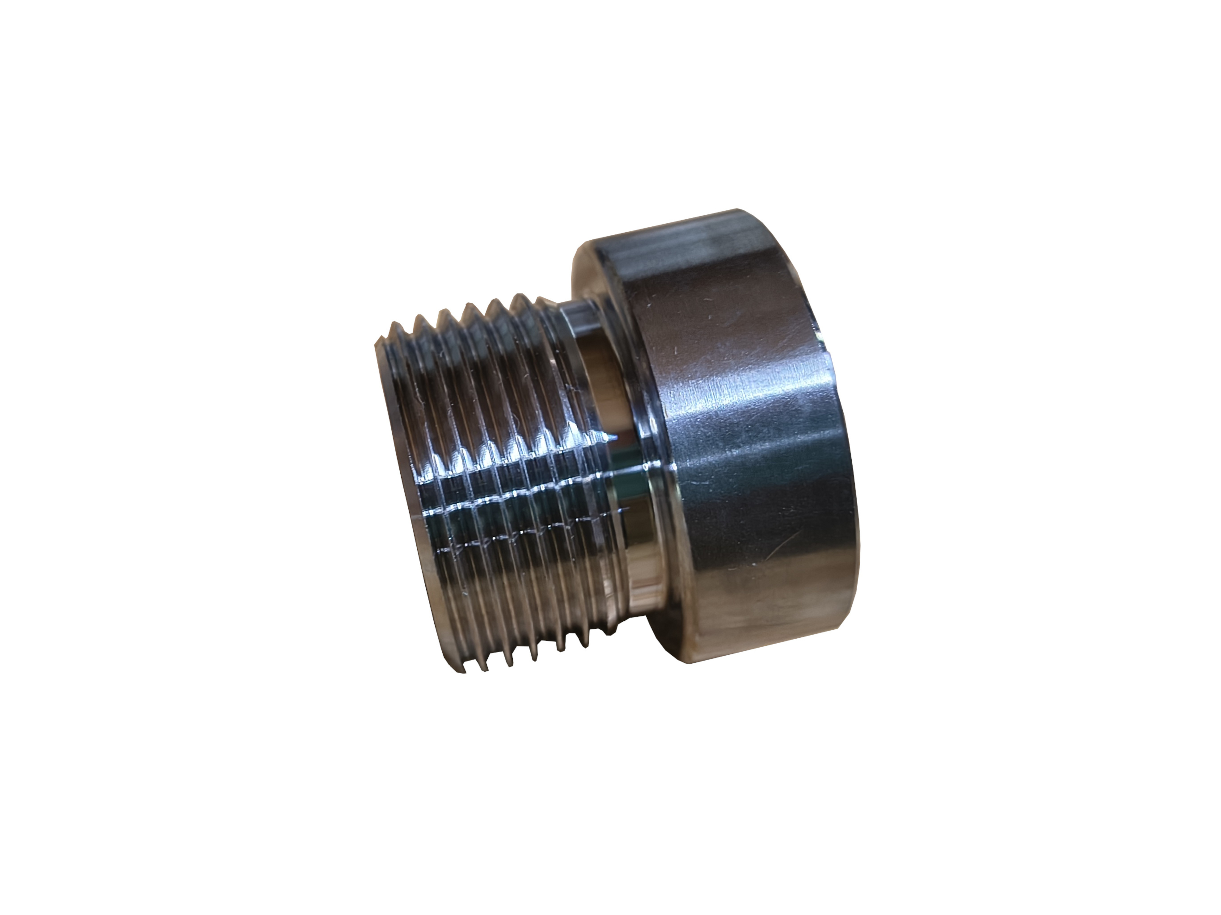 INOX Quarzglas Adapter für 40 / 80 Watt Amalgam Lampe