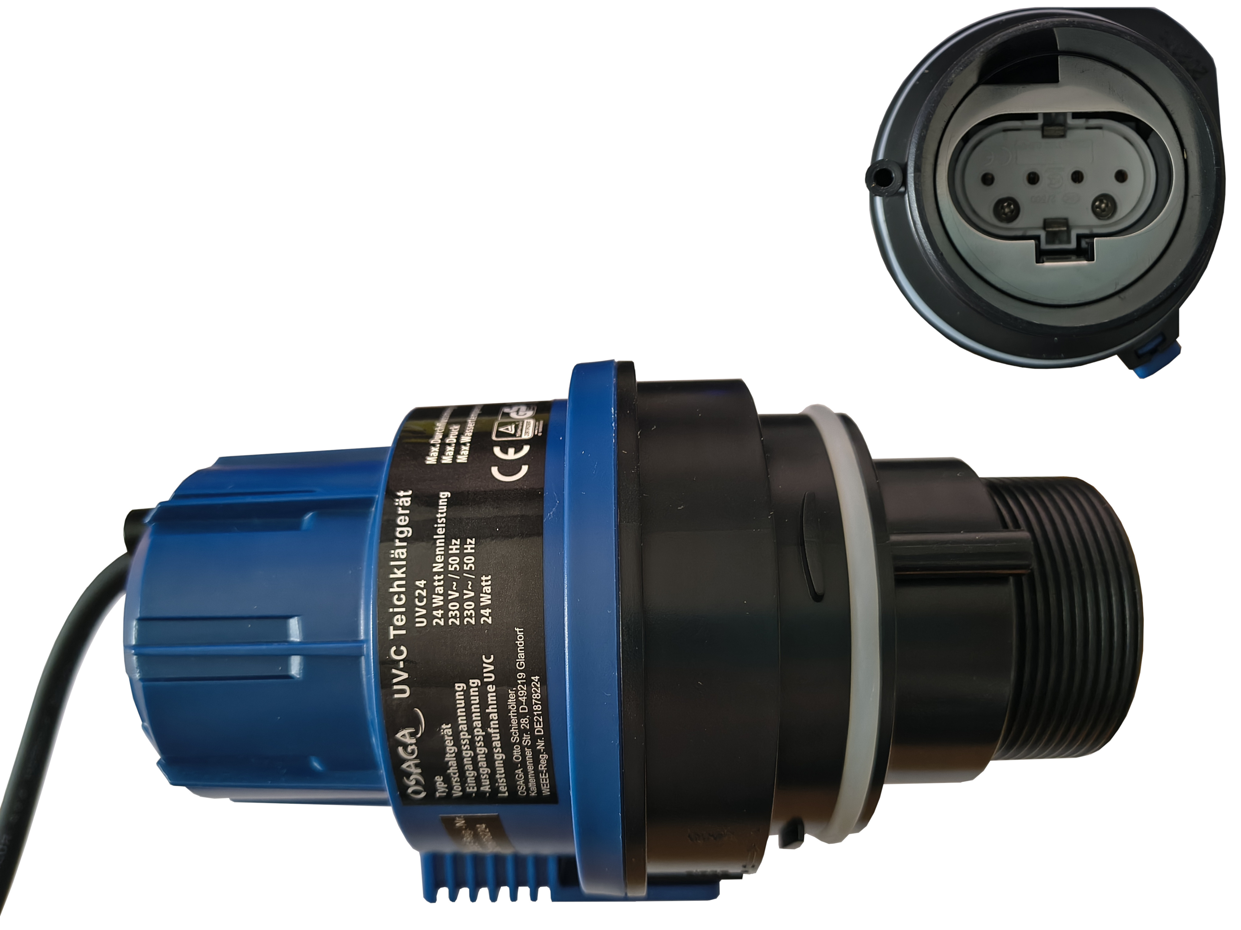 OSAGA Vorschaltgerät UVC-24 für 24 Watt Teichklärer