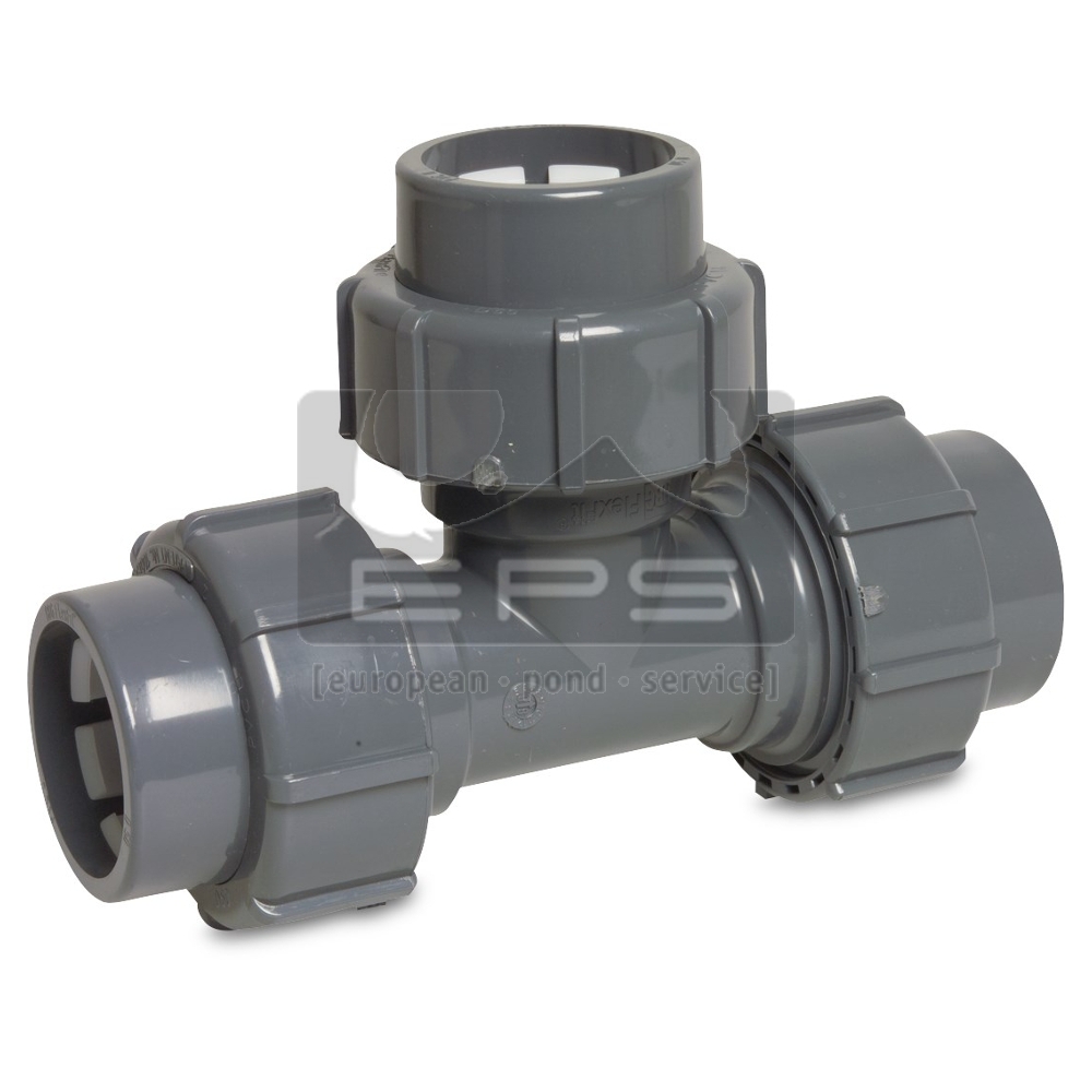 Flexfit PVC T-piece 90° / 50 mm