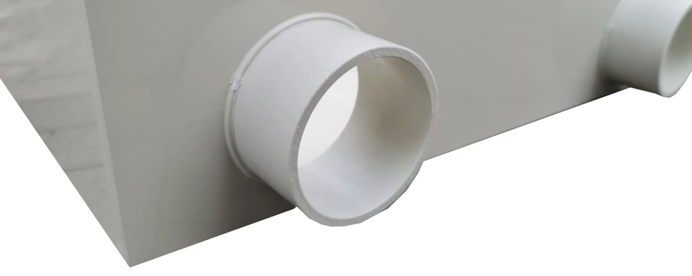 Trickle filter RF60 - 3pcs. with 2 x 110 mm outlet